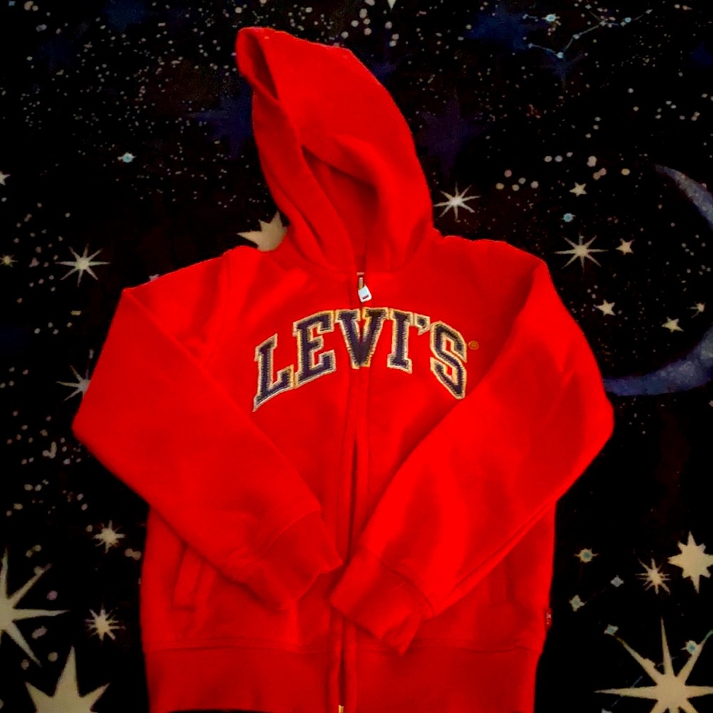 Levi's kids zip up hoodie